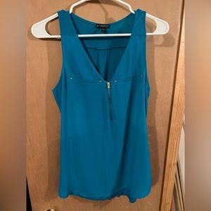 Express Sleeveless Silk Blouse